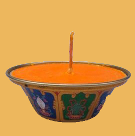 7H光明燈專用底座(厚鋁.鍍圖案永不退色)，重複使用. 經濟莊嚴)